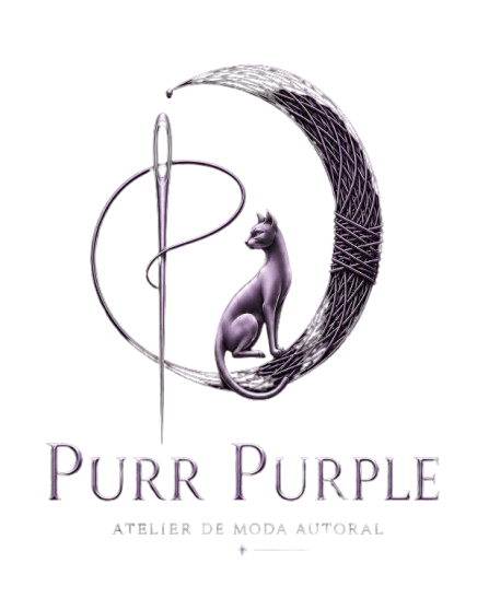 Logo Purr Purple